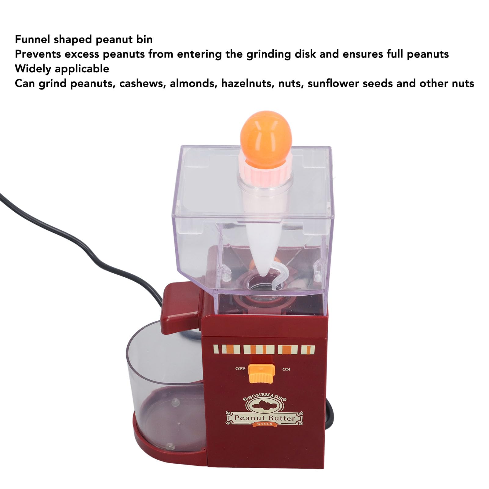 Amazon.co.jp: ピーナッツバターマシン 安全で健康的な滑り止め